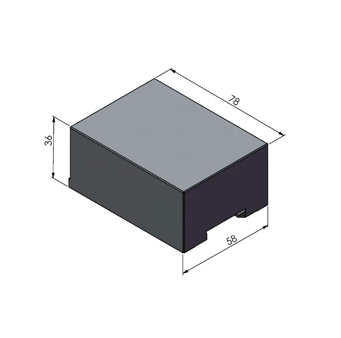 Lang Technik Avanti Top Jaw 77, Steel, Height 36 mm 