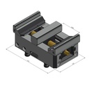 Lang Technik Center Jaw 125 (27 mm) + Spindle Length 214 mm 
