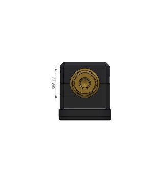 Lang Technik Set Spindle (Length 135 mm) + Center Piece 77 