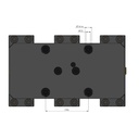 Lang Technik Profilo Center Base Jaw 125 + Spindle Length 264 mm 