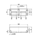 Lang Technik Profilo 125 Top Jaws, Steel 