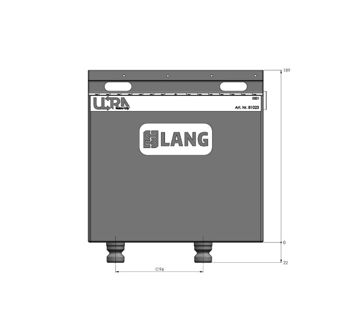 Lang Technik Makro•Grip® Ultra Base Body long, Height L