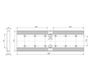 Lang Technik Makro•Grip® Ultra Base Plate 610, 630 x 192 x 27 mm