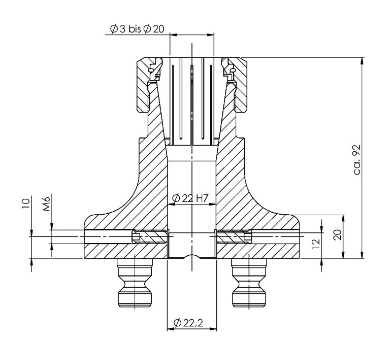 Lang Technik Preci•Point Collet Chuck ER 32