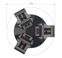 Lang Technik Quick•Point® 3-Face Pyramid with Combo Plates