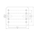 Lang Technik Quick•Point® 96, Riser, 192×156×100 mm 