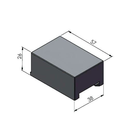 Lang Technik Avanti Top Jaw 46, Aluminium, Height 26 mm 