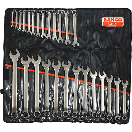 Bahco Kombine anahtar seti,metrik, 26 parça