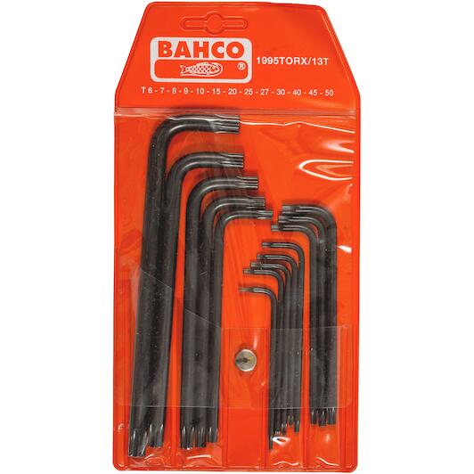 TORX®  allen anahtar seti, siyah kaplama