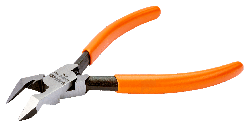 Plastik için yan keski. 45º Flush kesim