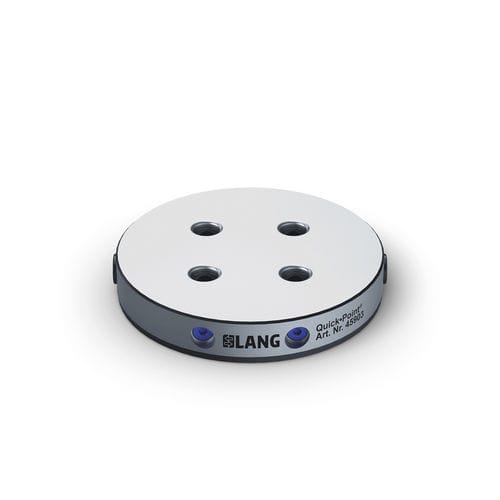 Lang Technik Quick•Point® 52 Round Plate, Ø 157×27 mm, for individual center bore