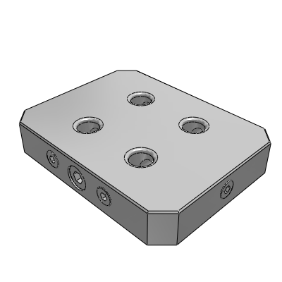 Quick•Point® Combo Grid Plate 192 x 192 mm, for Quick•Tower