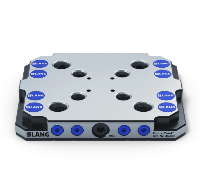 Quick•Point® Combo Plate 192 x 156 mm, with clamping edge