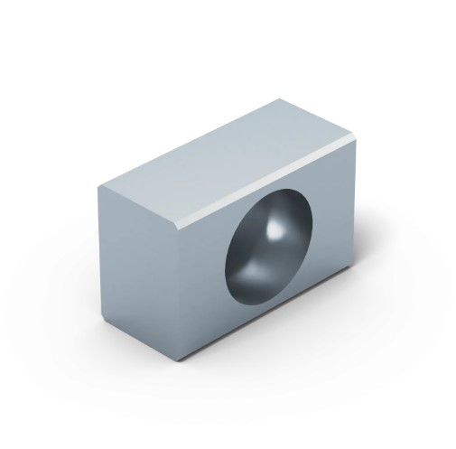 Slot Key for axial alignment of Quick•Point® Round Plate, Item No. 45890, 14×22 mm 