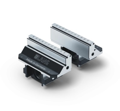 Spare Jaws without serration, for Makro•Grip® 5-Axis Vise 77, Jaw Width 77 mm