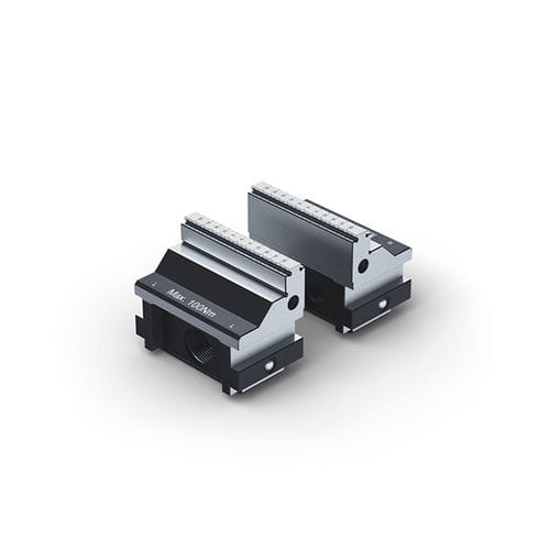 Spare Jaws for Makro•Grip® 5-Axis Vise 125, Jaw Width 77 mm
