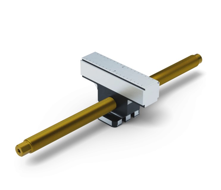 Lang Technik Center Jaw 125 (27 mm) + Spindle Length 364 mm 