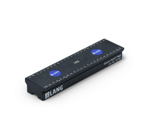 Lang Technik Quick•Point® Rail Extension Bar, short, with mounting bores