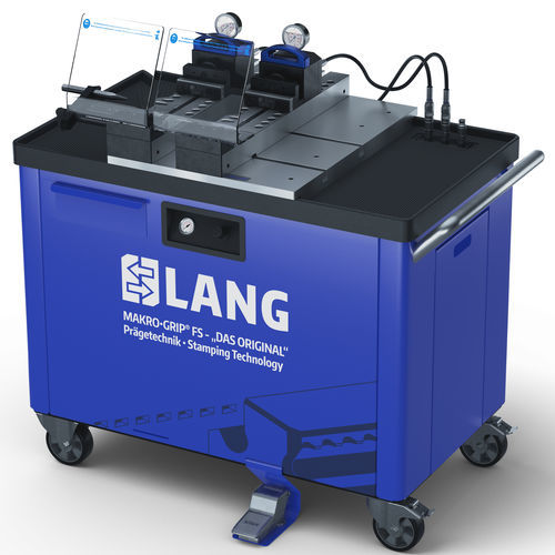 Lang Technik Trolley with Makro•Grip® FS Stamping Unit, Standard, with High-End Stamping Jaws 