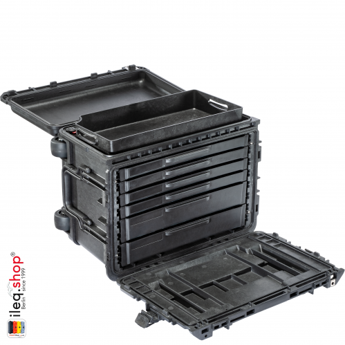 PELİ 004500-0420-110E ÇANTA 0450SD4,WL/4 SHALLOW+2 DEEP DRAWERS,BLK