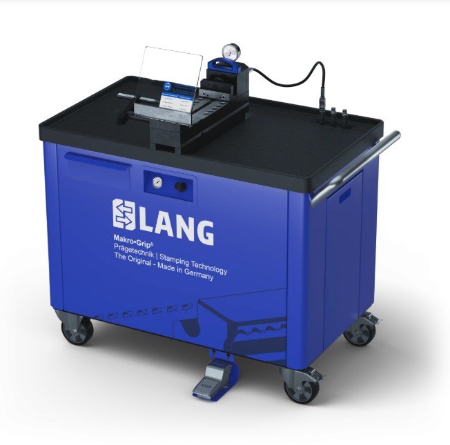 Makro•Grip® Stamping Unit, on trolley, stamping range 260mm, w/o T-slot plate