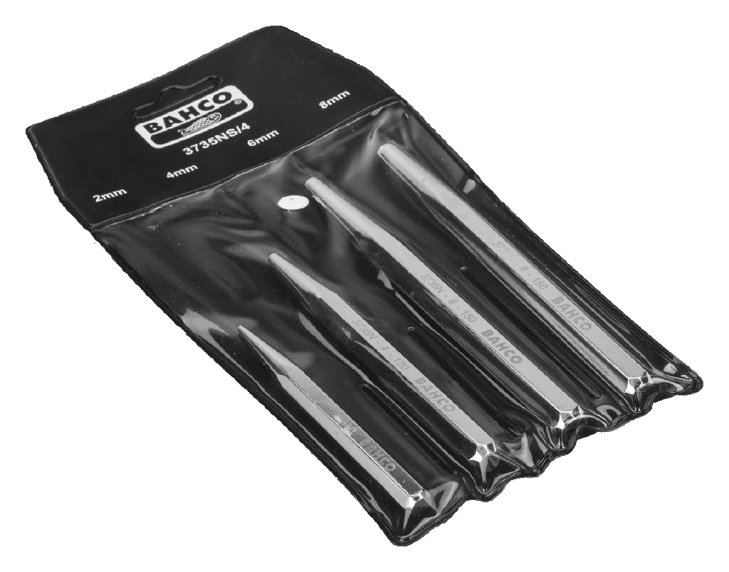 Altıgen Zımba Seti. ebat 2-4-6-8 mm