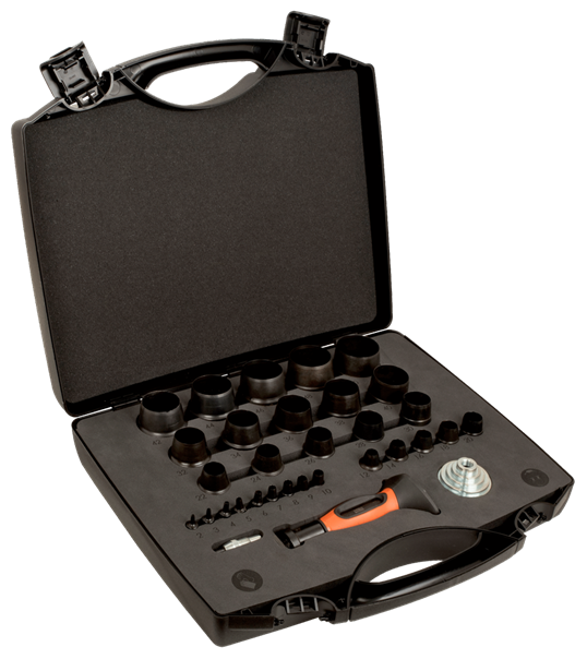 Bahco Kayış zımba seti , 2 -  50 mm