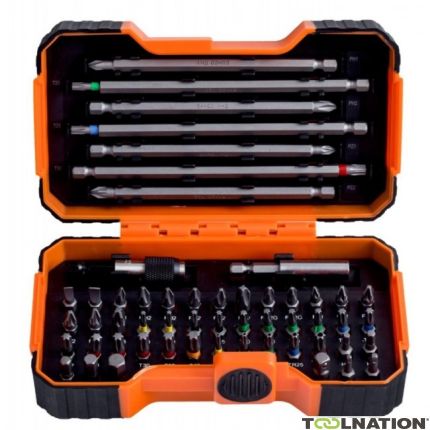 Standart Tornavida Bit seti , lokmalar  ve 1/4” Lokma Adaptörü - 54 adet