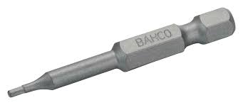 Bahco 59S/50H-Standart Tornavida Bits Altıgen İngiliz - 50 mm