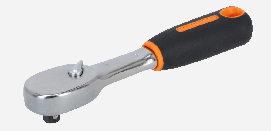 Cırcır kolu, 1/4", 72 diş/5°. Hareket açılı,  SB=perakende paket