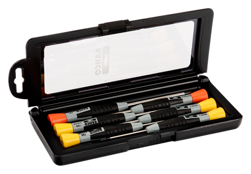 Bahco Hassas tornavidalar: set 6 parça