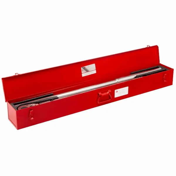 Damga Skalalı & Sabit Cırcır Kafalı Mekanik Ayarlanabilir Klikli Tork Anahtarı - 2 Bölmeli Tutamak