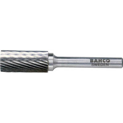 Bahco 6 mm x 18 mm - Ø18 Silindir Başlı Karbür Döner Çapaklar Aluminyum için silindirik çapak freze 6 mm