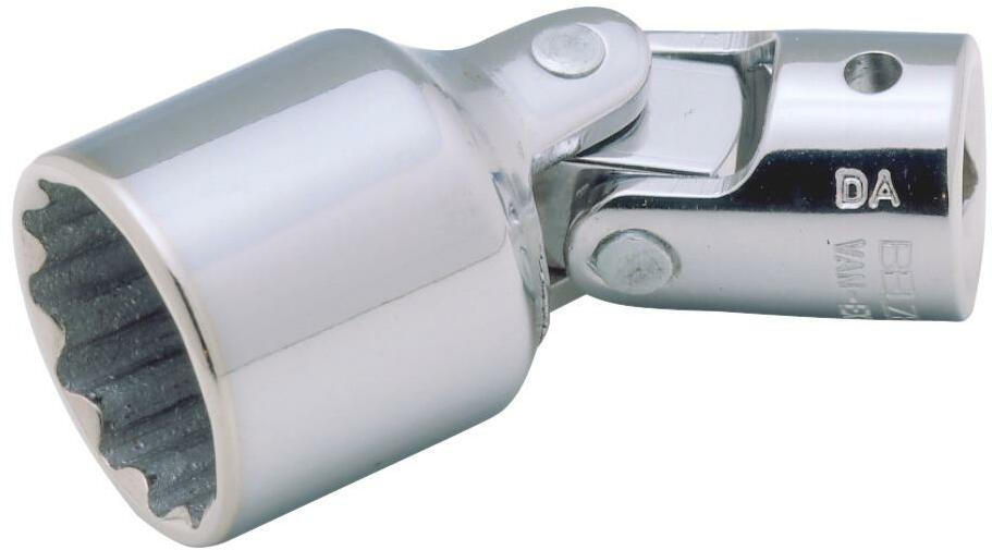 hareketli lokmalar, 3/8'' kare şaft. Çift altıgen, inç, ince çeper