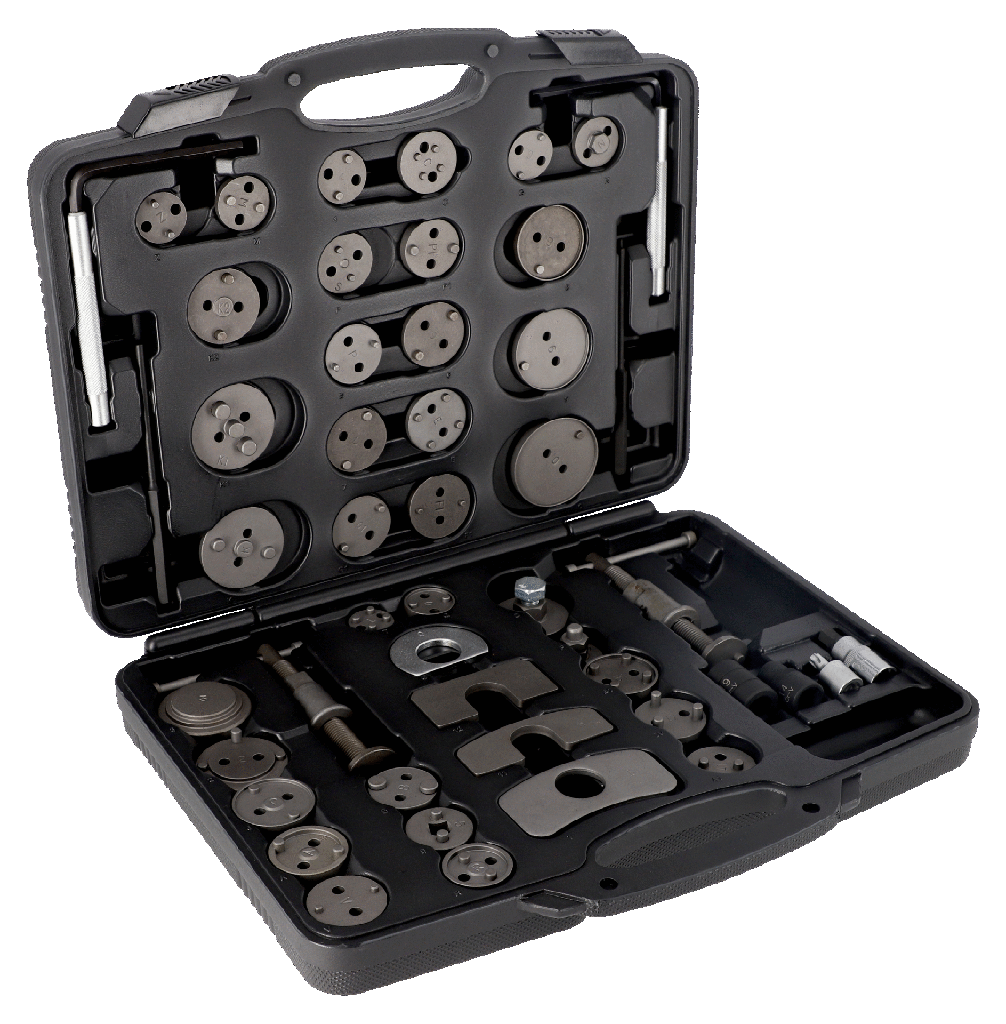 Universal fren kaliper alet seti 50 parça. 3/8" kare şaft