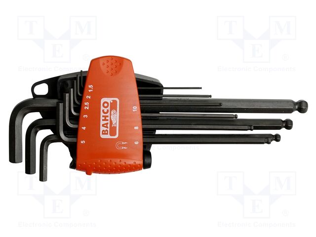 Altıgen,topaç uçlu + mag. siyah, 9 parça