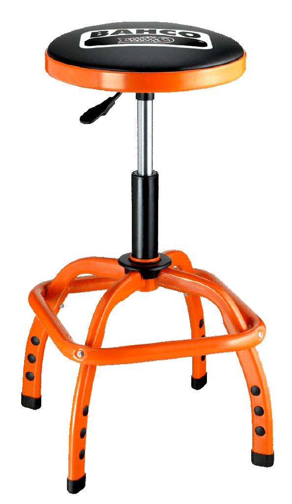 Minderli Pnömatik atölye iskemlesi