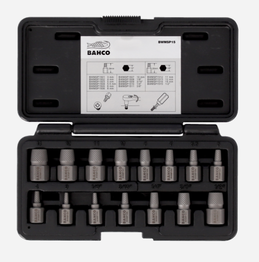 Bahco Saplama Sökücü Bits Seti