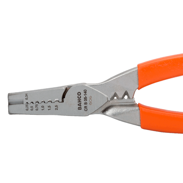 Yuvarlak formlu kablo bağlantıları için penseler