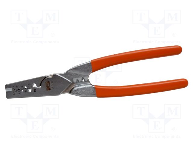 Bahco Yuvarlak tip kablo bağlantıları için sıyırma pensesi