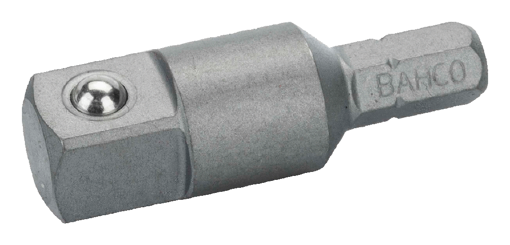Bahco Kare 3/8” için Altıgen 1/4” ile Lokma Adaptörü - 38 mm