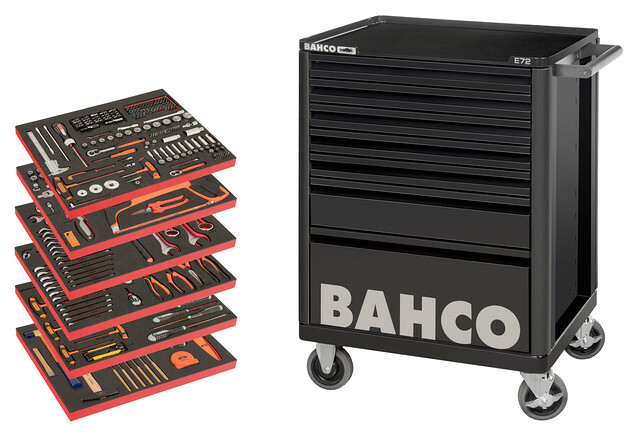 Bahco Alet Arabası, Genel Amaçlı Alet Kiti - 346 Parça