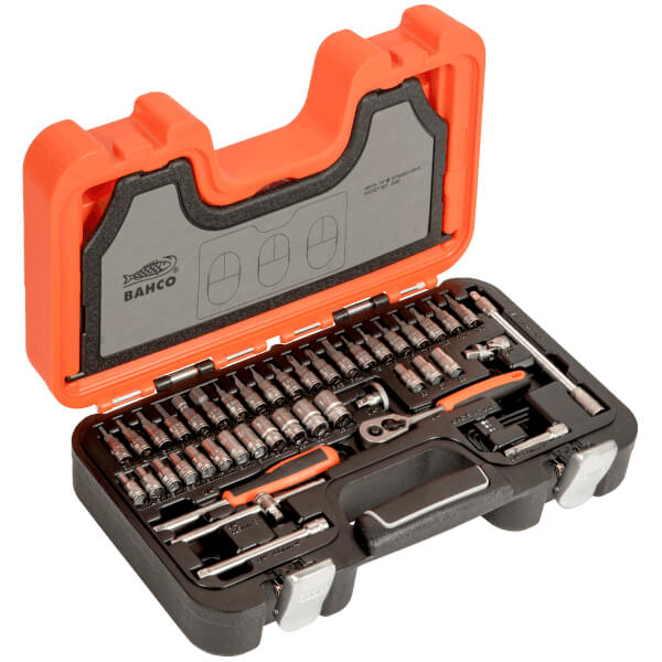 Bahco Lokma takım seti 1/4”. 46 parça