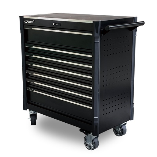 [1472K7BLACK] Bahco E72 takım arabası. 7 Çekmeceli takım arabası, koruyucu özel çekmece tamponlu