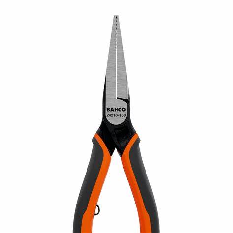 [2421 G-160] Kendiliğinden Açılan Çift Bileşenli Saplara Sahip Olan Fosfat Kaplamalı ERGO™ Uzun Düz Ağızlı Kargaburunlar (160 mm)