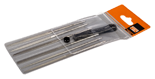 [2-470-14-2-0] 6'lı saatçi eğe seti