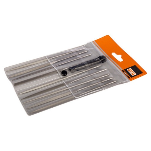 [2-471-16-1-0] Bahco 9 lu saatçi eğe setleri