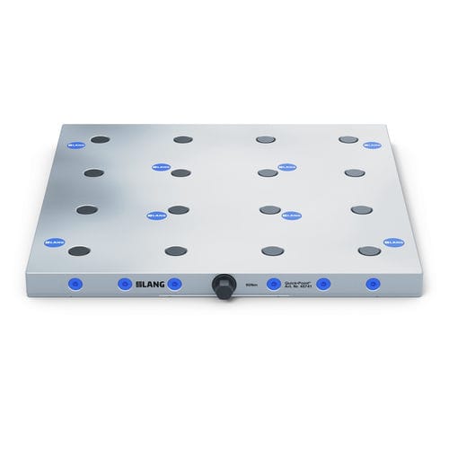 [45741] Lang Technik Quick•Point® 96, 4-fold Grid Plate, 384×384×27 mm, w/ mounting bores for 63 mm t-slot distance 