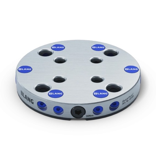 [45480] Lang Technik Quick•Point® Combo Round Plate Ø176mm, with mounting bores