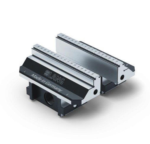 [48125-2520] Lang Technik Spare Jaws for Makro•Grip® 5-Axis Vise 125, Jaw Width 125 mm